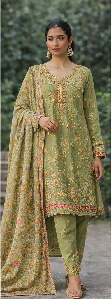 Sabz e Gulzar (Three Piece)