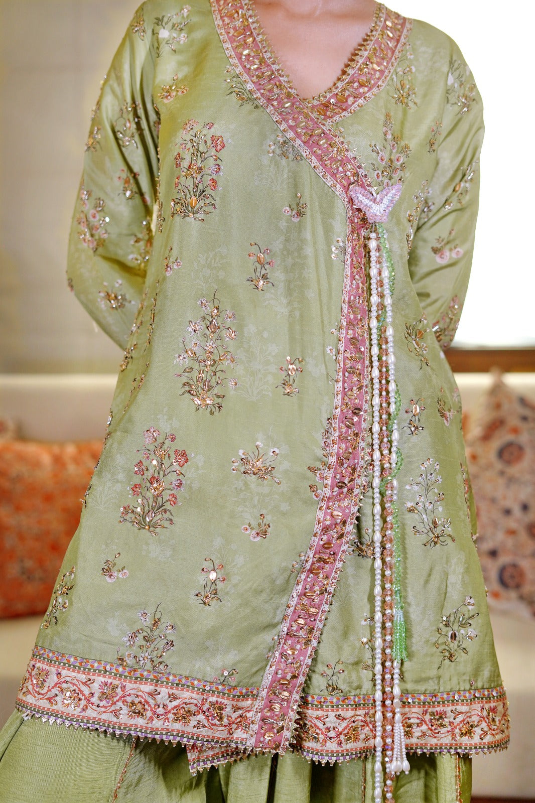 Olive Aura (Three Piece)