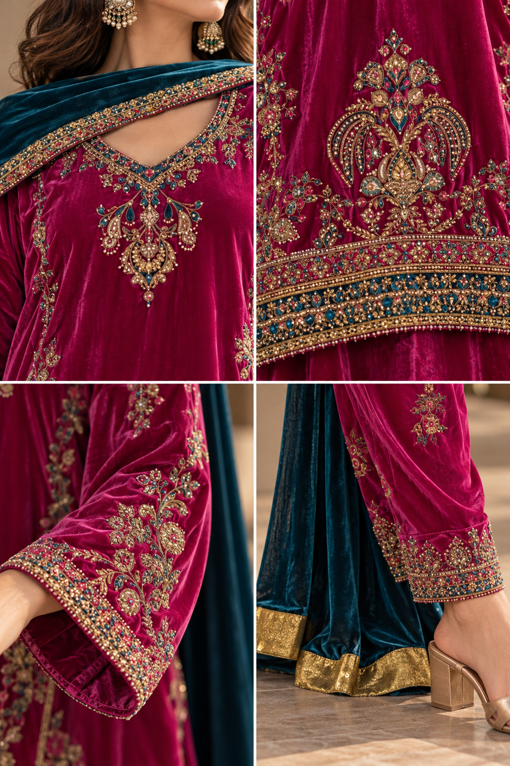 The grand velvet affair (Three Piece)