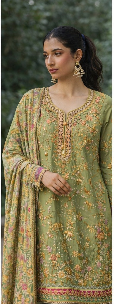 Sabz e Gulzar (Three Piece)