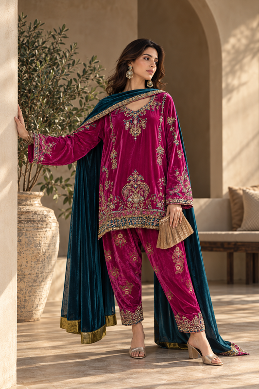 The grand velvet affair (Three Piece)