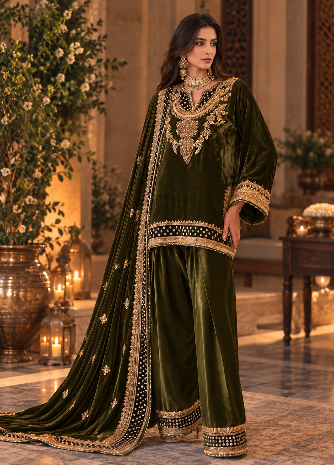 Olive Noir (Three Piece)