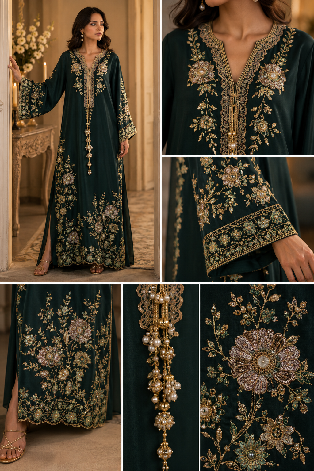 Emerald Princess Kaftan